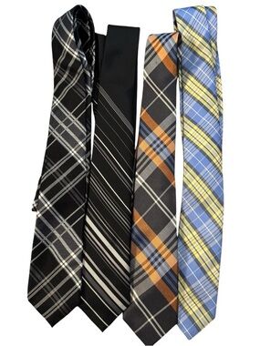 Ben Sherman Bundle of 4 Silk Neckties